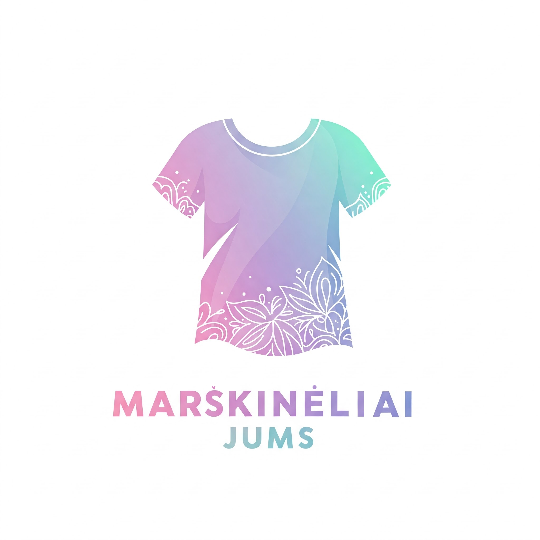 Logo marskineliai jums